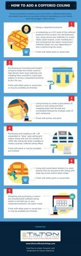 Difference Between a Coffered & a Tray Ceiling