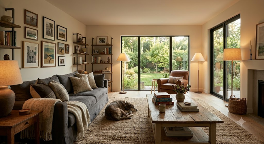How to Create a Living Room That Feels Effortlessly Comfortable