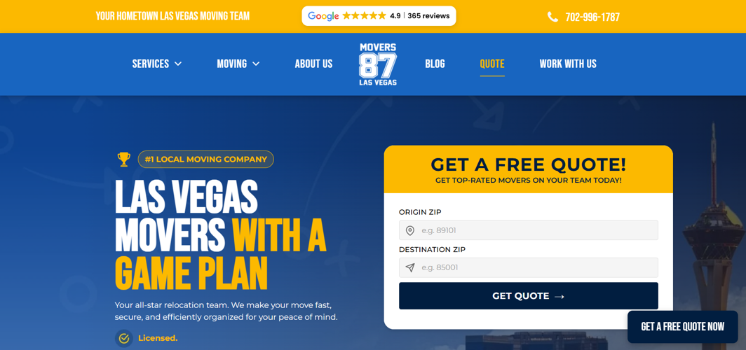 6 Reliable Moving Companies in Las Vegas, NV for Home Relocations in 2026