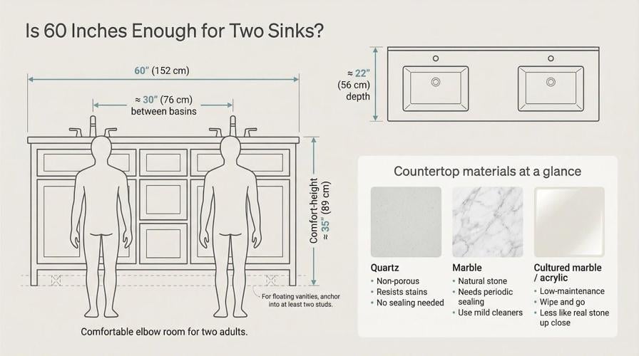 10 Luxurious 60 Inch Double Sink Vanity Options for Spa-Level Bathrooms (2026's Best)