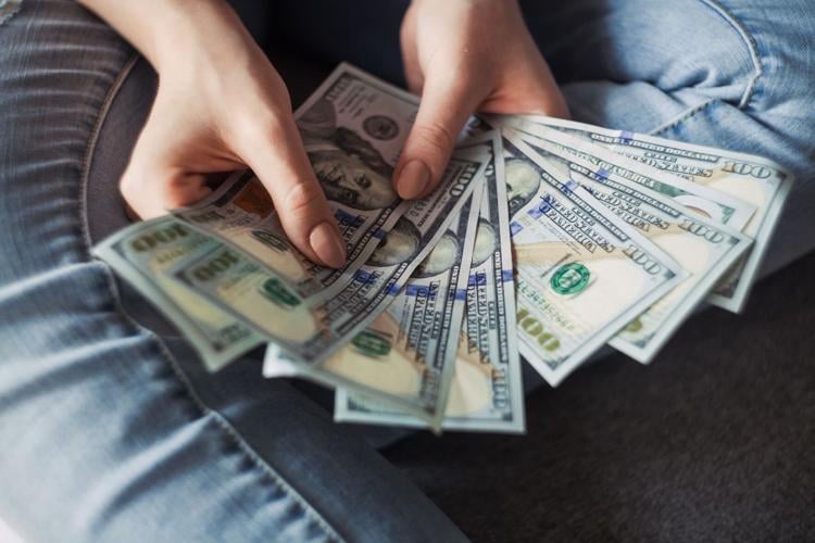 Person strategically manages money received in a loan