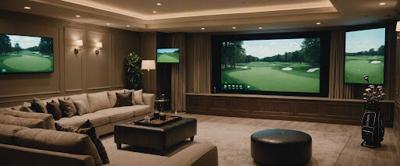 Create a Luxury Sports Experience at Home with Golf Simulators