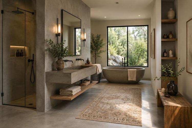 Incorporate Concrete With Your Home's Aesthetics In A Classy Way
