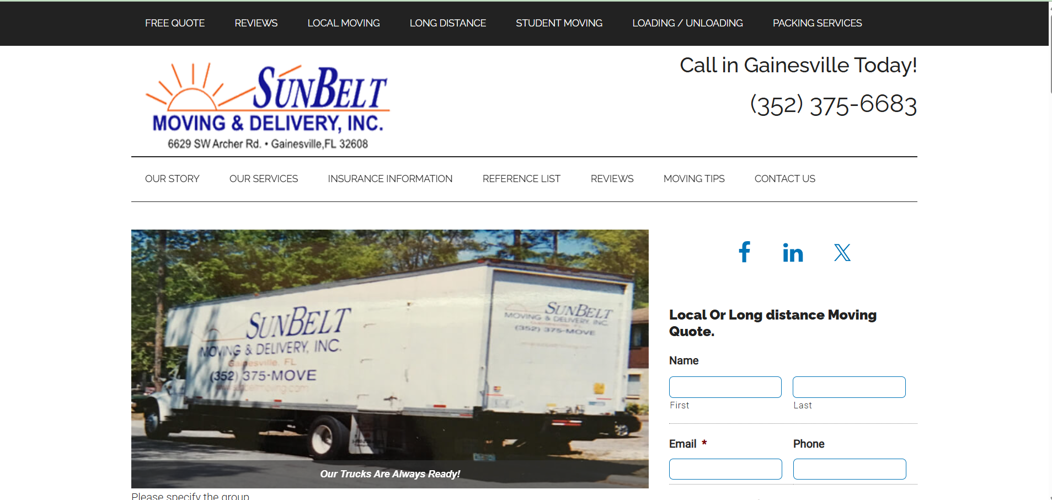 5 Trusted Gainesville, FL Moving Companies for Home Relocations in 2026