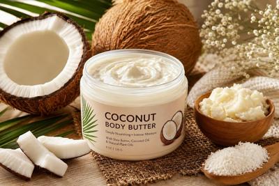 All-natural Coconut body butter: Know what Ingredients to Look Out For