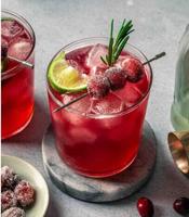 Cranberry Sparkle Holiday Cocktails