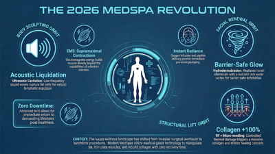 The Future of Luxury Wellness: How Advanced Non-Invasive Tech is Redefining MedSpas in 2026