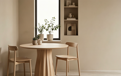 Round Tables: The Small-Space Fix Your Dining Nook Needs