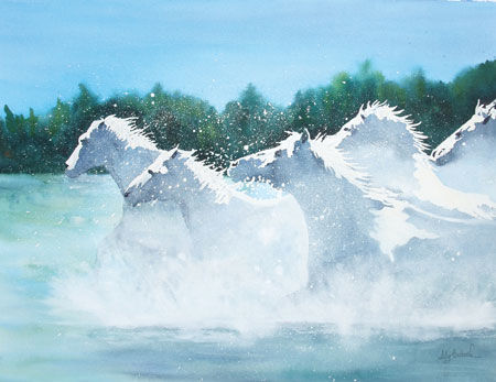 Artist  Lucy Wang, Krentz Johnson & Allison Benbrook