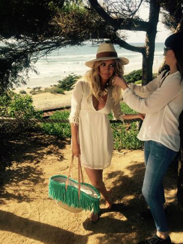 Jasmine Dustin Behind the Scenes