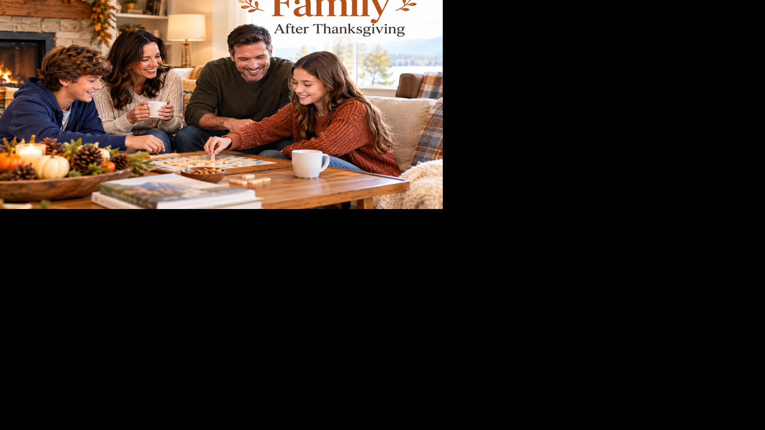 Things to do With Family After Thanksgiving