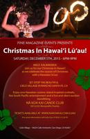 FineTicketTuesday - Christmas in Hawaii Luau
