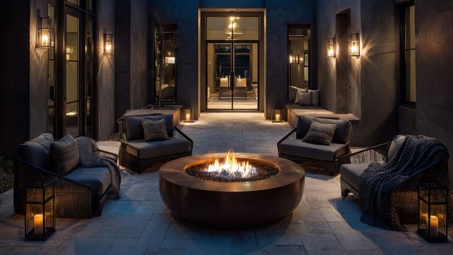Designing the Perfect Luxury Home Courtyard