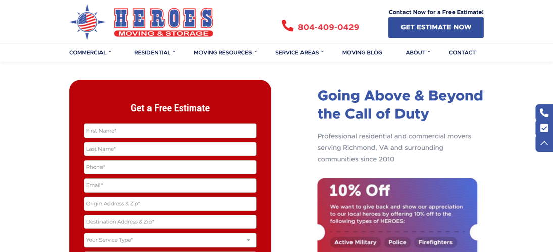 6 Trusted Moving Companies in Richmond, VA for Residential Moves in 2026