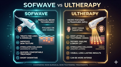 Sofwave vs Ultherapy: Which Non Invasive Skin Tightening Treatment Is Right for You?