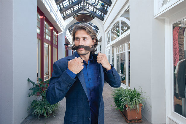 Charitable ’Stache