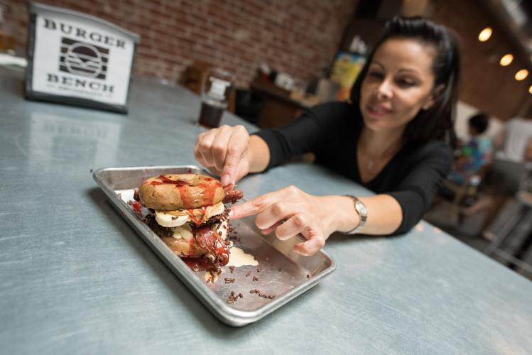Burger Bench and an Ice Cream Sandwich Recipe