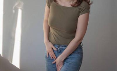 A Woman having the Worst Side Effects of a UTI