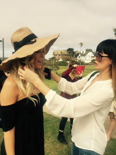 Jasmine Dustin Behind the Scenes