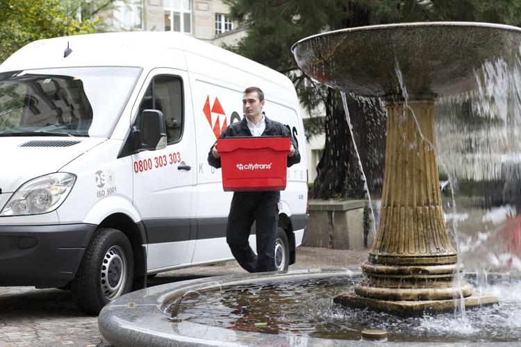 Driver operates out of an enhanced delivery truck