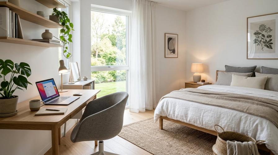 The Ultimate Dual-Purpose Bedroom Guide: Balancing Work and Rest