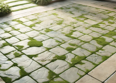 How to remove green algae from patios, stone, and outdoor surfaces without damaging the look