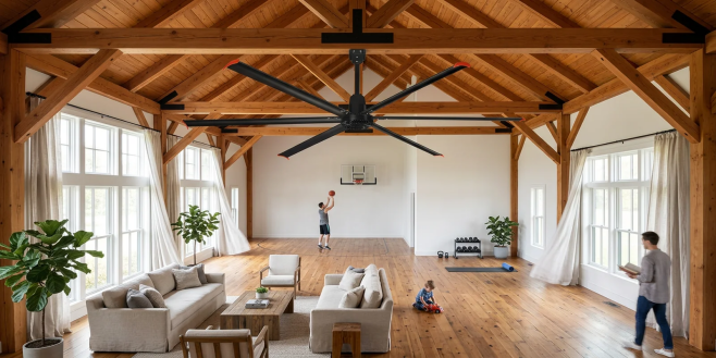 How to Improve Air Circulation in Homes With High Ceilings