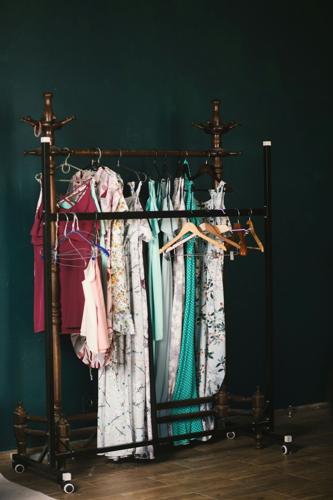 assorted color clothes