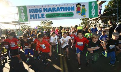 Kid's Marathon Mile at Legoland California