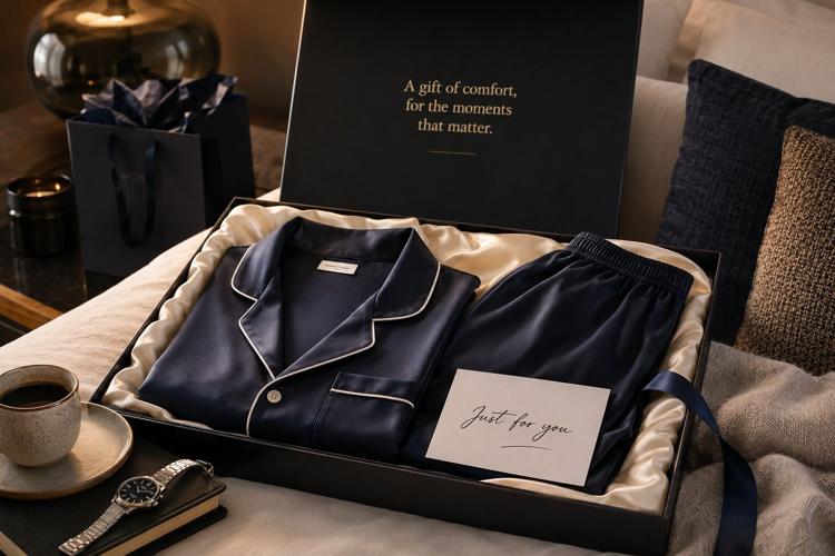 Thoughtful Gifts for Him: Why Silk Pajamas Are Becoming a Meaningful Choice