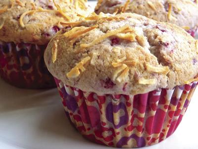 Coconut Raspberry Muffin Recipe