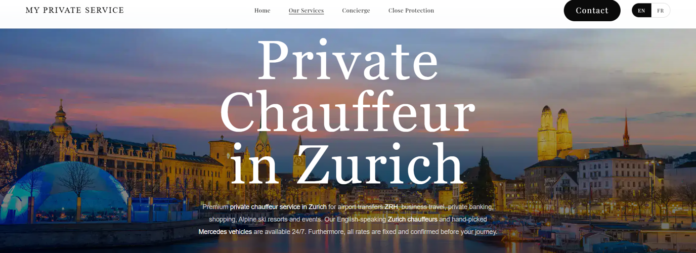 Top 5 Luxury Chauffeur Services in Zurich