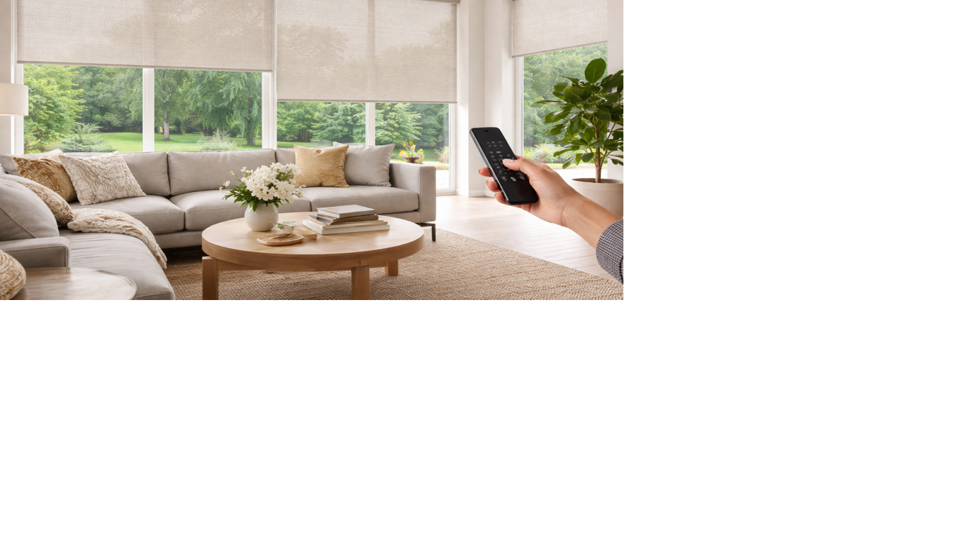 Benefits of Installing Motorized Shades in Your Home