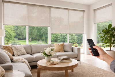 Benefits of Installing Motorized Shades in Your Home