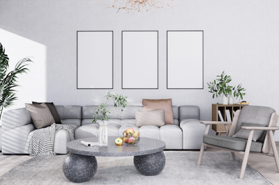 This living room set-up is a furniture trend that has stood the test of time