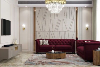 10 Decor Ideas For Living Room | Trending Floor, Window & Wall Covering Designs