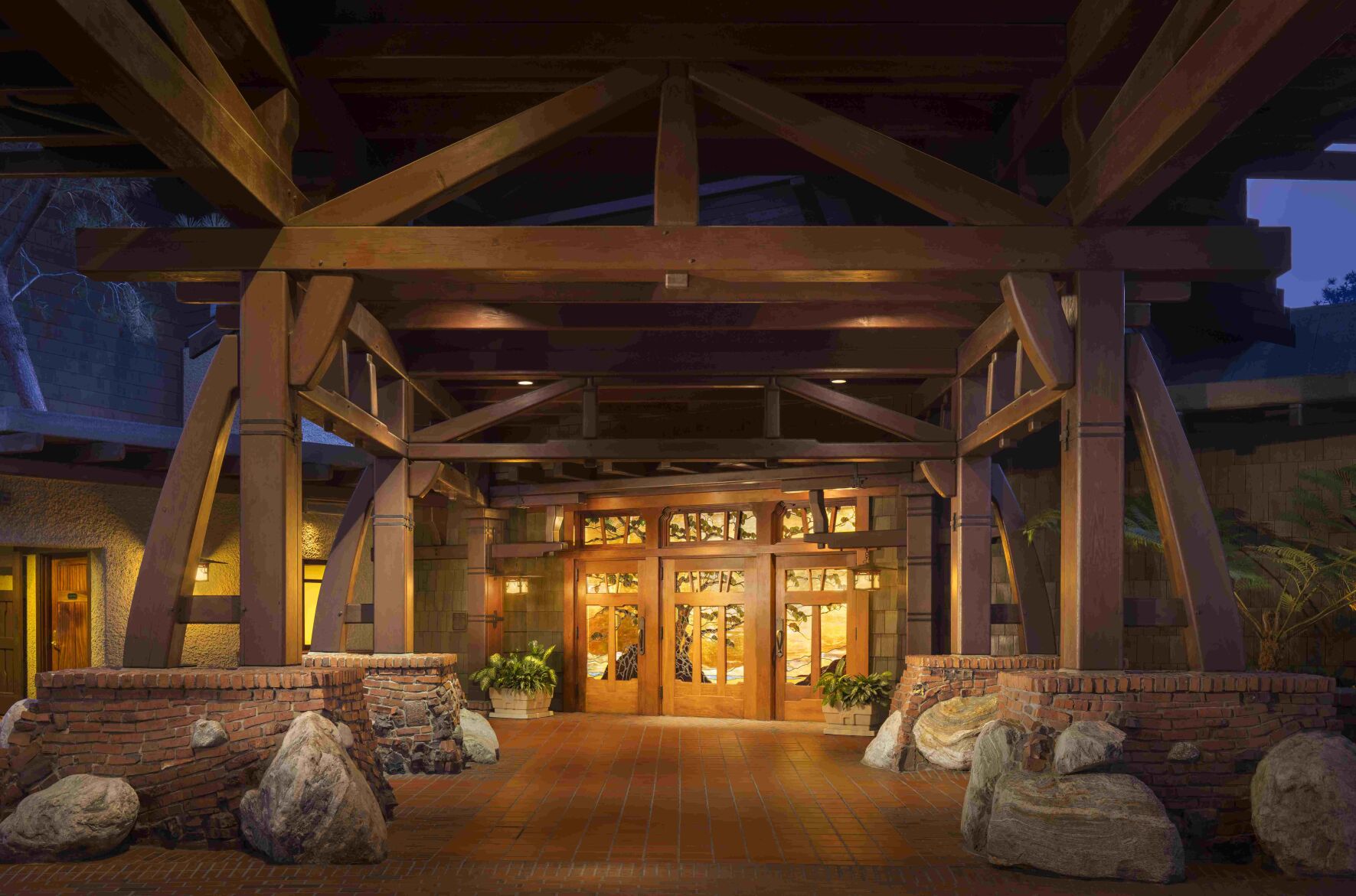 Lodge Entrance