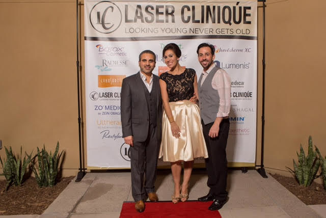 Laser Cliniqúe launch party