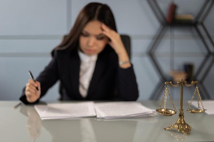 Woman takes the necessary steps to protect her legal rights after a truck accident