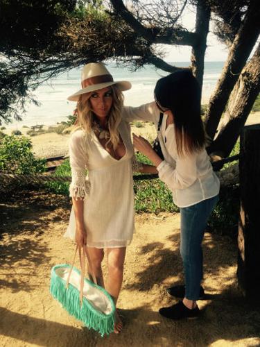 Jasmine Dustin Behind the Scenes