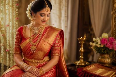 How to Choose the Perfect Bridal Silk Saree for Your Wedding