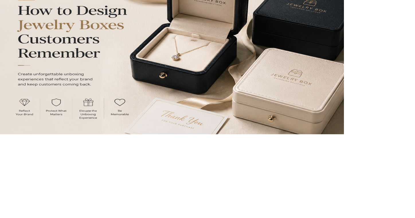 How to Design Jewelry Boxes Customers Remember | Fashion ...