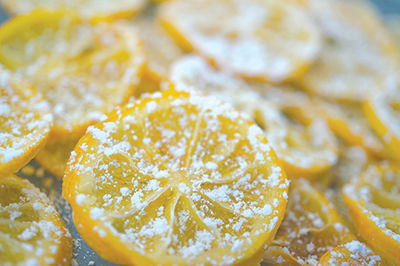 Recipe: Candied Lemon & Ginger Slices