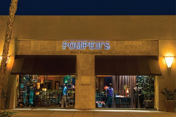 Mens Fashions on El Paseo in Palm Desert