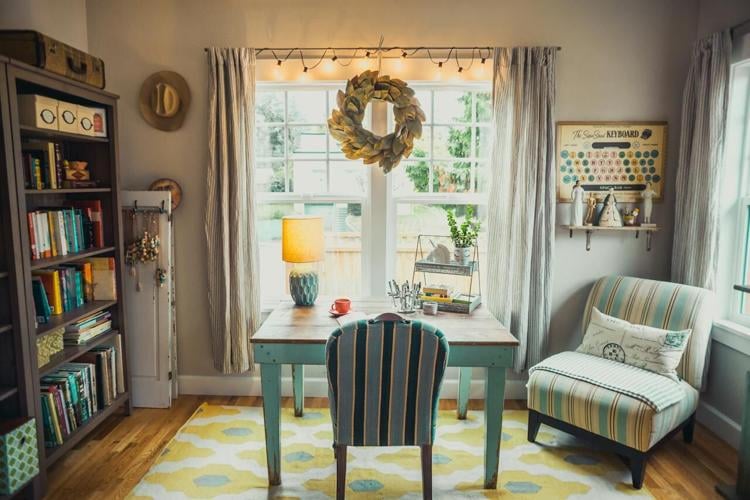A sitting room like this is extra pleasant once home repairs are complete