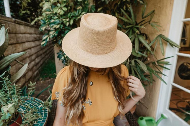 Girl with the big hat