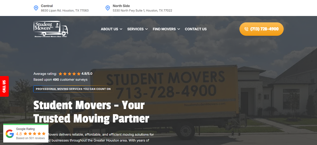 5 Home Movers in Houston, TX for Residential Relocations in 2026