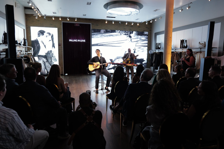 Matteo Bocelli and GUESS Celebrate the Launch of Falling in Love in Soho