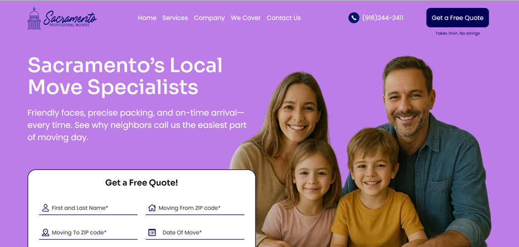 6 Sacramento, CA Movers for Affordable and Reliable Home Relocations in 2026