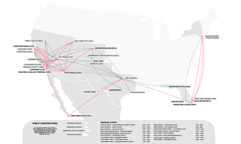 JSX Elevates Summer Travel with Exclusive Seasonal Flights